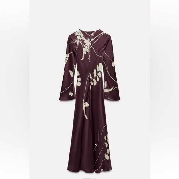 ZARA PRINTED DRESS ZW COLLECTION - Picture 3 of 6